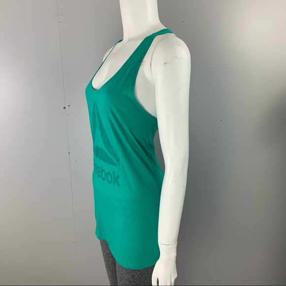 New! Reebok Tank Top Racerback Gym Muscle - Picture 3 of 6